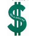 Novelty Foam Dollar Sign